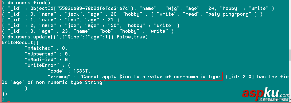 MongoDB,創(chuàng)建,更新,刪除