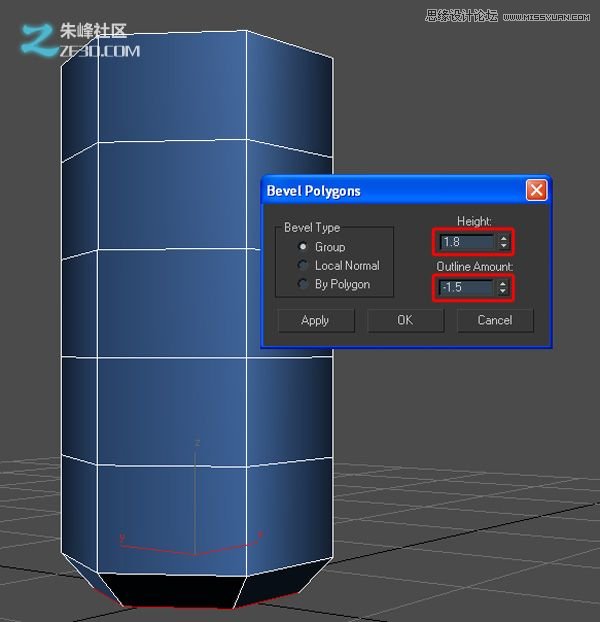 3Dmax制作超酷的子彈打碎玻璃效果圖,